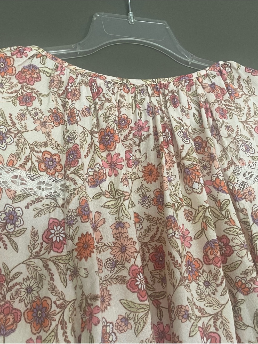 Old Navy Boho Long-Sleeve Peasant Top - Picture 7 of 7